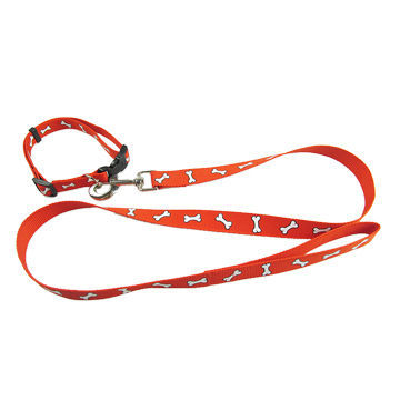 Custom Nylon Retractable Dog Leash and Collar