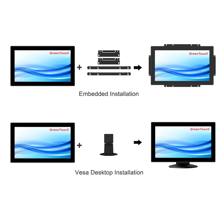 Cina Monitor industriali per monitor touch screen GreenTouch da 10.1-55  pollici Produttori