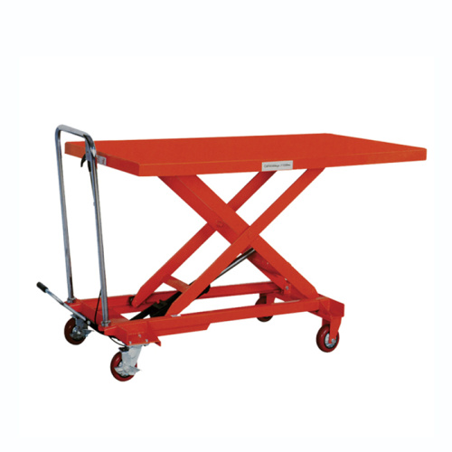 Foot Lift Drive Actuation and Scissor Lift table