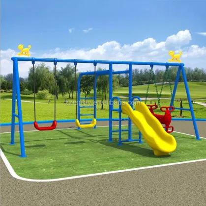 Kids Swings and Climbing Structures for School Playground Sports Games