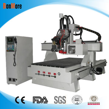 Automatic Wood Carving CNC Router With Italy HSD Spindle China