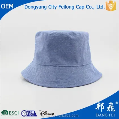Customized Cheap Plain Fishman Bucket Hat