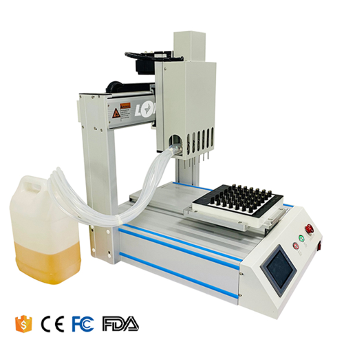 Machina de llenado de vape desechable de 6 cabezas