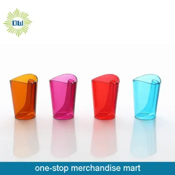 Plastic Toothbrush Holder Cup