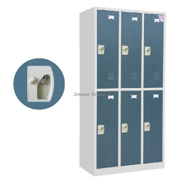 Six-door wardrobe