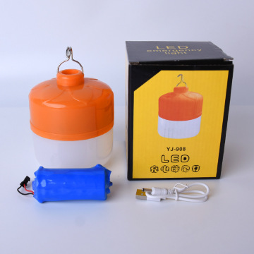 Outdoor Waterproof LED Solar-Powered Rechargeable Light Bulb