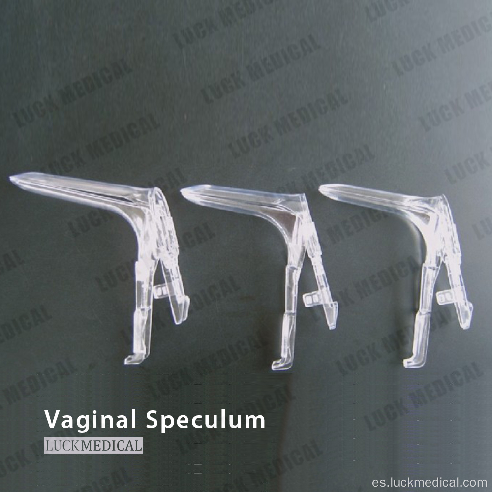 Especulo vaginal estéril desechable