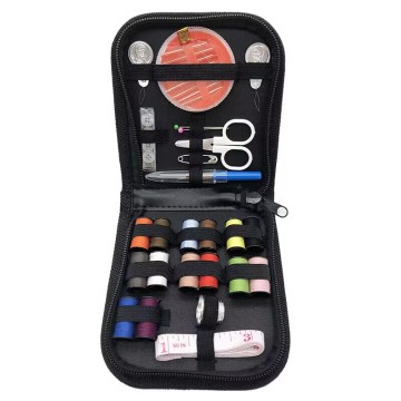 Professional Leather Sewing Kit Bag - Durable Portable Crochet Home Sewing Kit Set for Travel