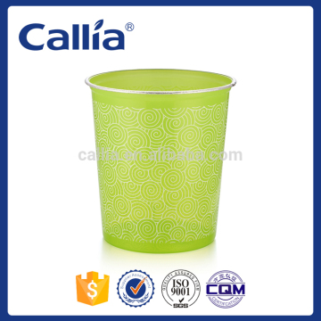 High quality wholesale novelty round home plastic waste bin