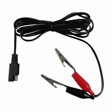 Connecting Line with Male Female Plug and 35mm Alligator Clip