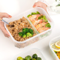 Boîte à lunch à vide en plastique de qualité alimentaire étanche à air