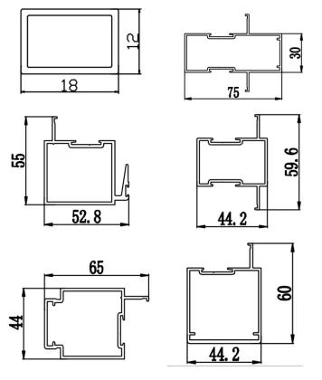 South Africa EcoGuard Recycled Aluminum EcoGuard Recycled Aluminum for Doors & Windows
