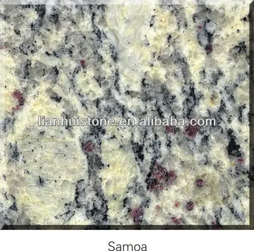 Imported yellow granite Samoa