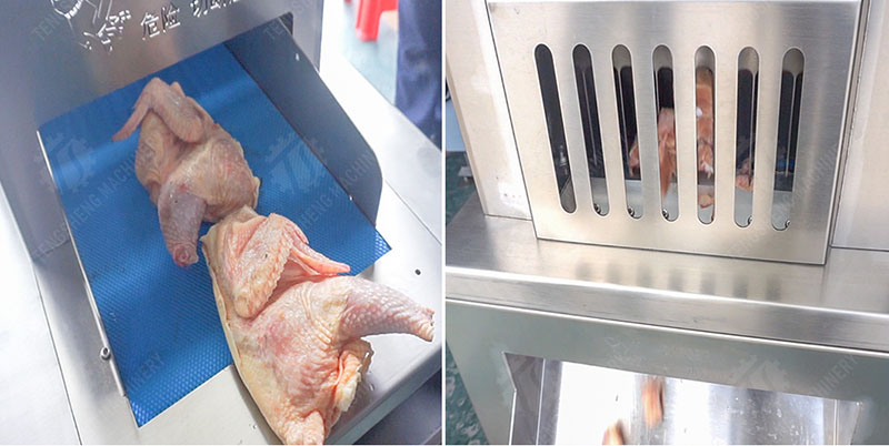 chicken dicing machine