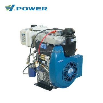 Hochqualität 3000/3600 U/min luftgekühlter Dieselmotor-elektrischer Start 4-Takt kleiner Dieselmotor