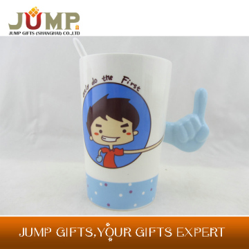 Top quality ceramic mug,hot sale cute cartoon ceramic mugs