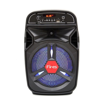 2024 Trending 6 Inch BT Portable Trolley Speaker - High Power Multifunction Speaker