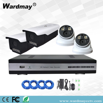 4chs H.265 5.0MP Full Color IP Camera Systems