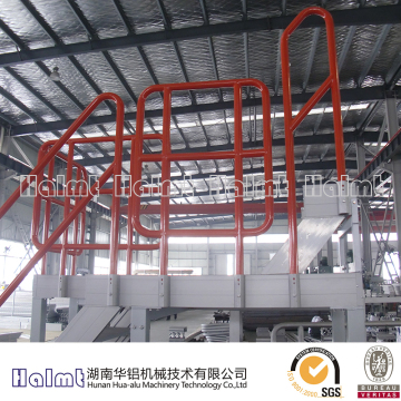Aluminium Platforms with painted Handrails