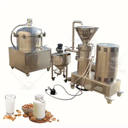 Commercial Automatic Soy Milk Maker and Nut Milk Processing Equipment