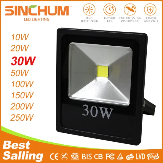 30W Hot Selling outdoor landscape Die-casting Aluminum body good heat dissipation ip65 led flood light