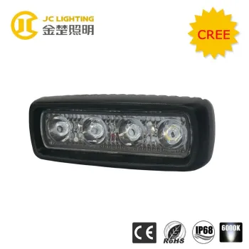 hot sell square shape black 12w power spot led lights in car accessories shops 12w led work light