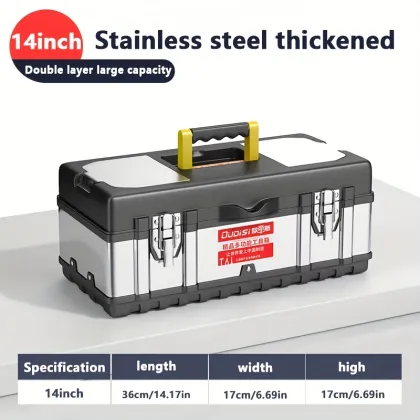 1PC black hardware tool box