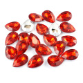 10*14 mm teardrop acrylic faux stone rhinestones