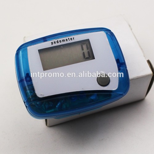 Very cheap promotional single function step count pedometer for kid
