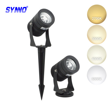 Modern Spike Garden Light alumínium LED foltfény