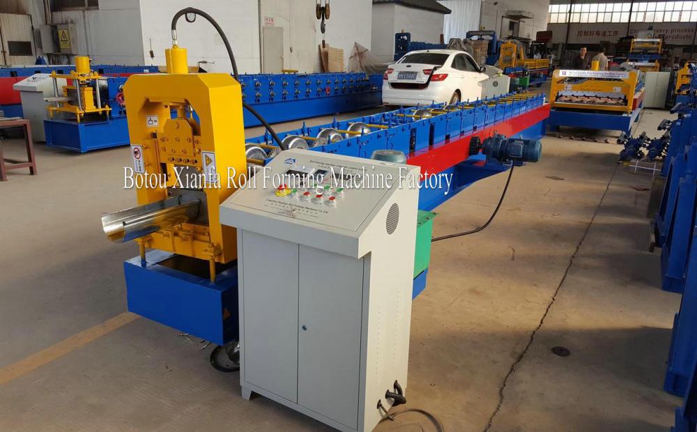 Color Steel Galvanized and Aluminum Gutter Machine