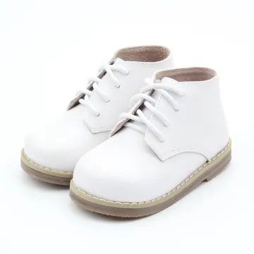 2017Latest Design Boys Boots Leather Pure Color Fashion Children's Boots