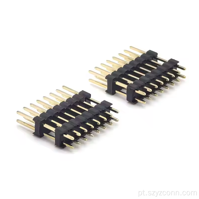 Conector de cabeçalho de pino de 2,54 mm reto 28P