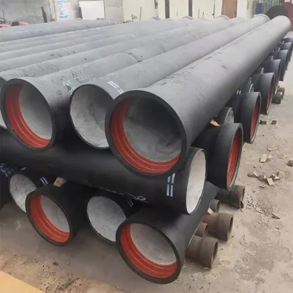 Black Metal Ductile Cast Iron Round Tube Pipe
