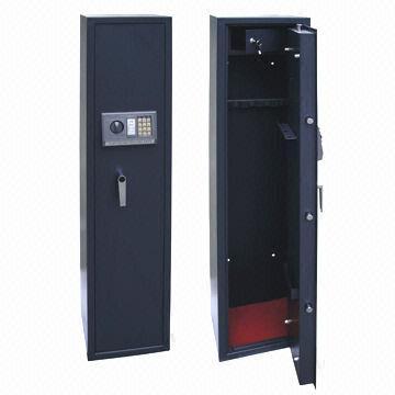 Electronic Digital Gun Safes with L-shaped Handle, Measures 1430 x 340 x 280mm