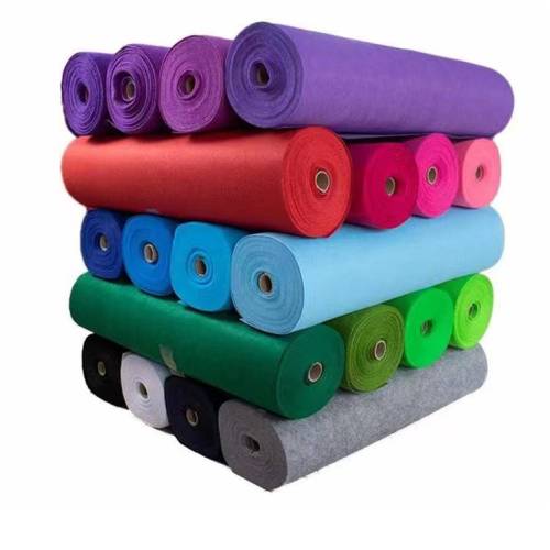 needle punched non woven felt roll