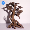 Resin kayu brazil buatan untuk dekorasi akuarium