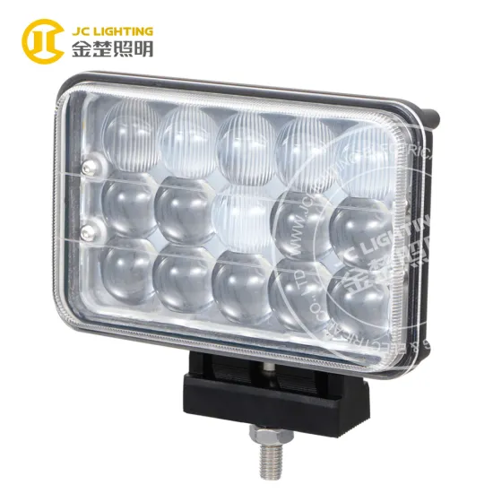 Super bright 45w led work light car led light 12v/24v led projector lamp for jeep, truck, excavator, police car, SUV, ATV