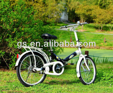 20" Steel full suspension bicycle and folding bicycle