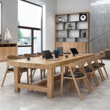 Multi-person Conference Table in Wood