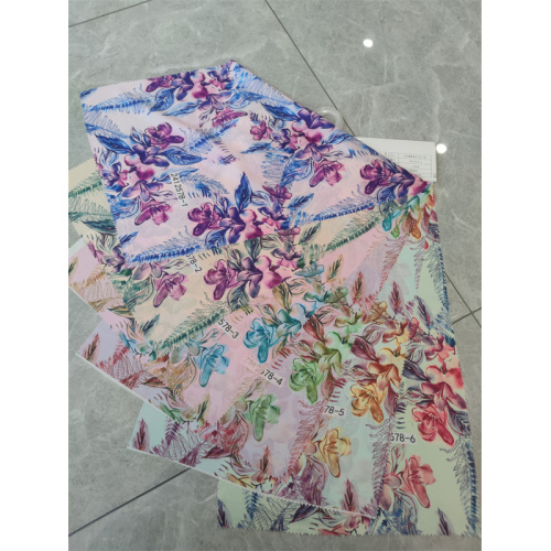 Imitation Acetate Digital Printed Chiffon Apparel Fabric