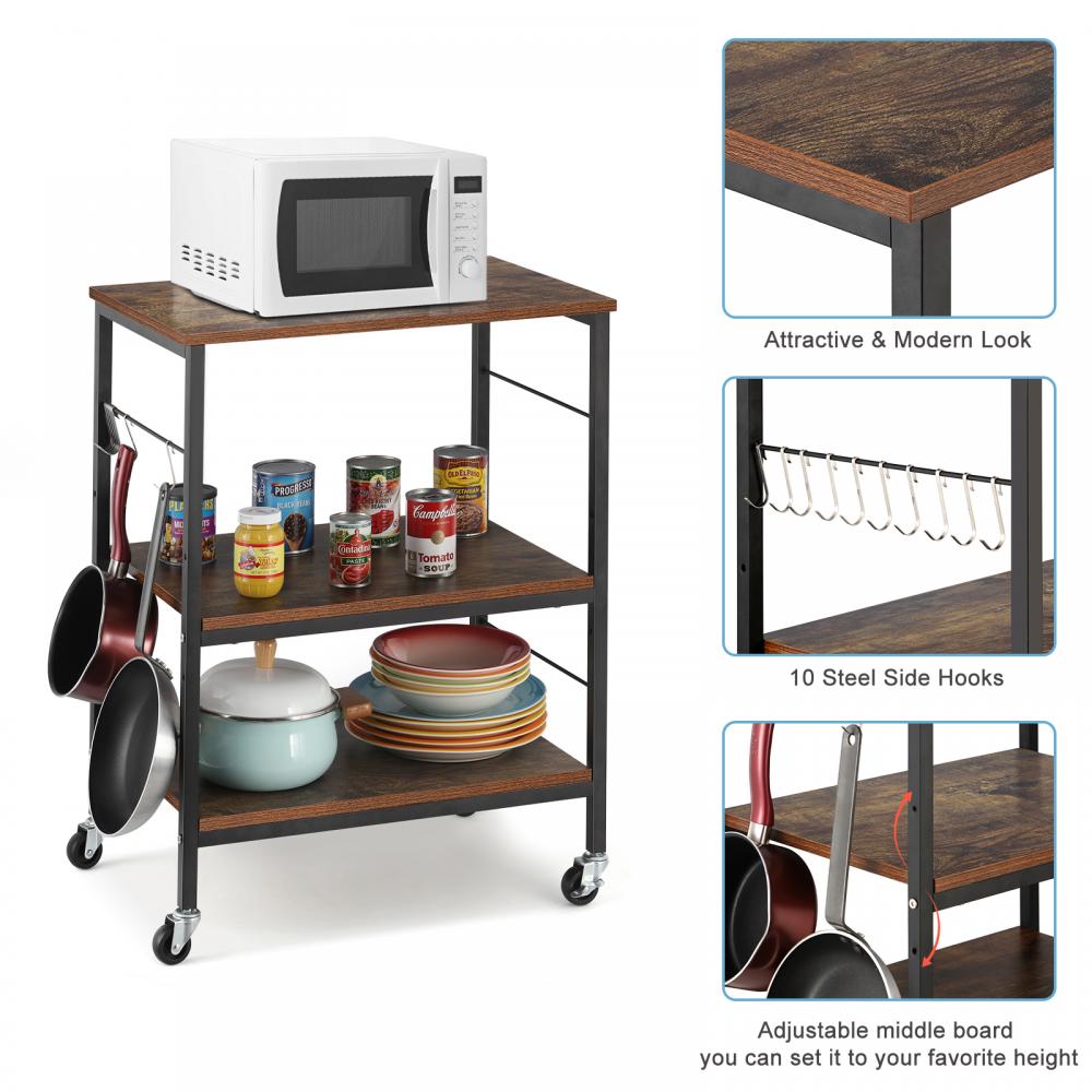 3 Tiers Storage Cart