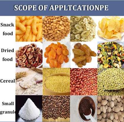 Multi-Function Granular Chips Vertical Form Fill Seal Packaging Machines