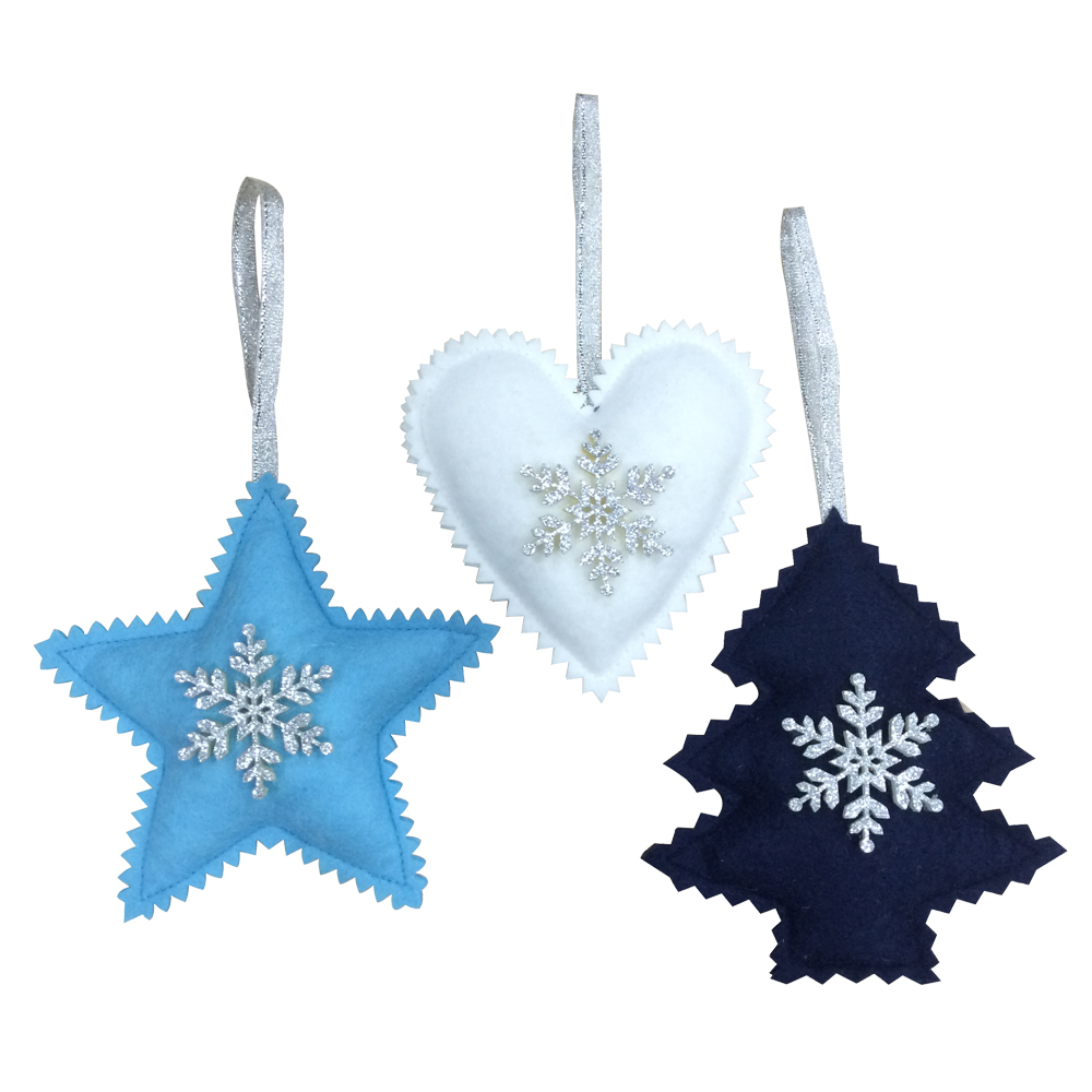 Nordic Style Christmas Tree Ornaments
