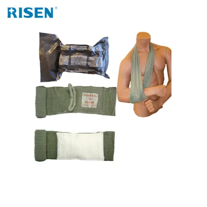 Factory Wholesale Emergency First Aid Compression Bandage/Combat Medic Bandage/ankle bandage