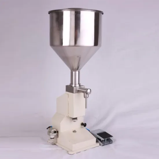Manual Pneumatic perfume Liquid bottle Filling Machine