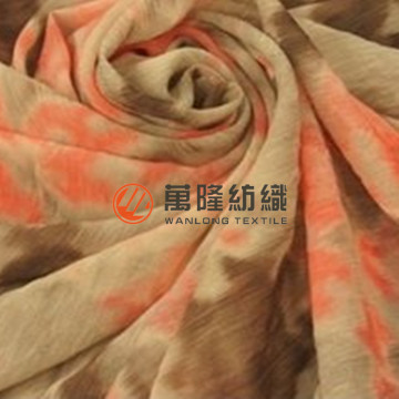 Patterned Chiffon Fabric for Fashion Dress