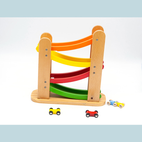 Cubo de madera para niños juguetes, pequeños juguetes de madera para bebés
