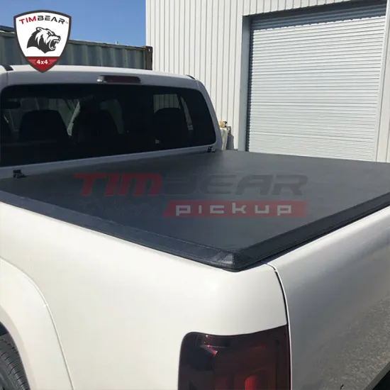 Timbear Tri Fold Soft Tonneau Cover for VW Amarok Pickup Truck Bed