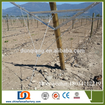 Y" shape vineyard open gable trellis post